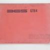 Ferrari 365 GTB/4 Daytona Scaglietti Body Parts Manual