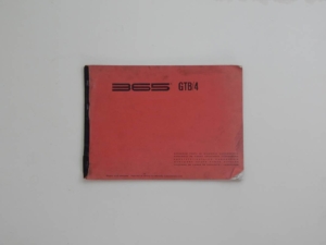 Ferrari 365 GTB/4 Daytona Scaglietti Body Parts Manual