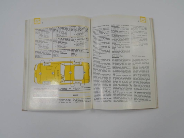 Ferrari 365 GTB4 Daytona Owner’s Manual Handbook