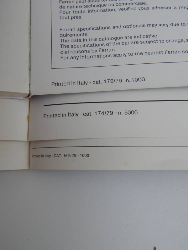 Ferrari 400 Complete Pouch & Manual Set