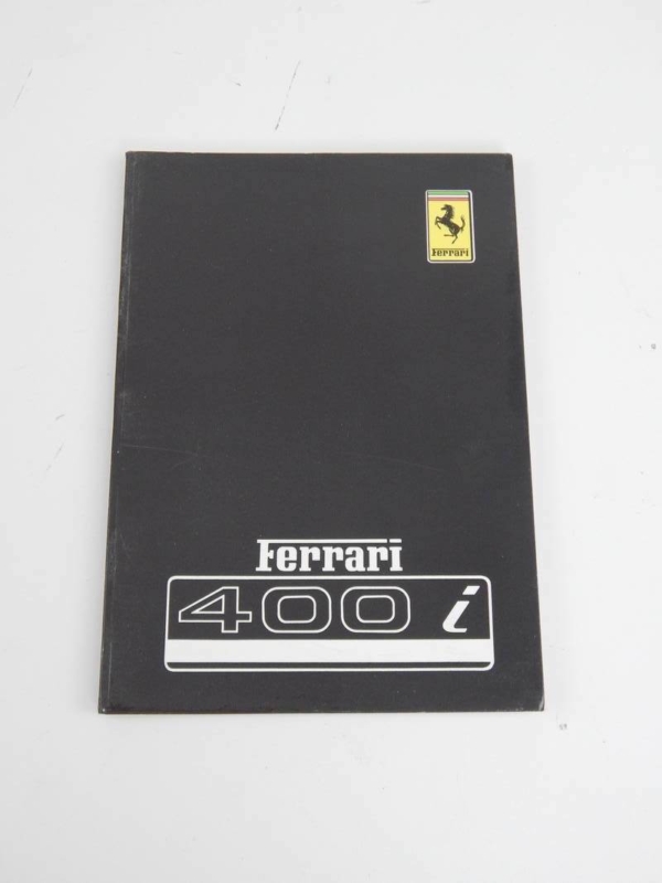 Ferrari 400 Complete Pouch & Manual Set