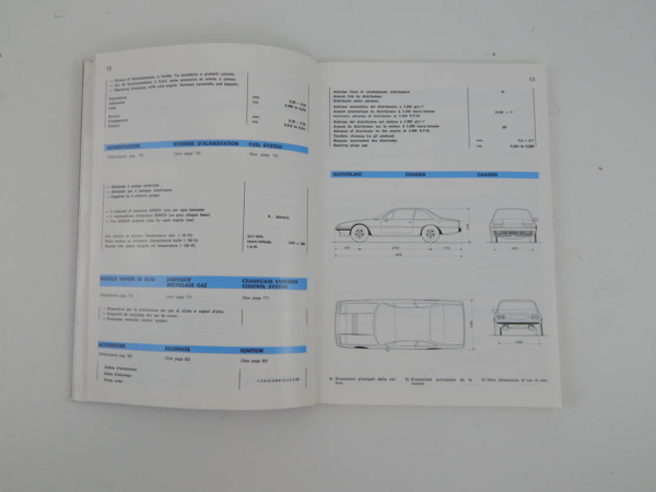Ferrari 400 Complete Pouch & Manual Set