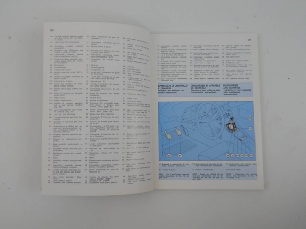 Ferrari 400 Complete Pouch & Manual Set