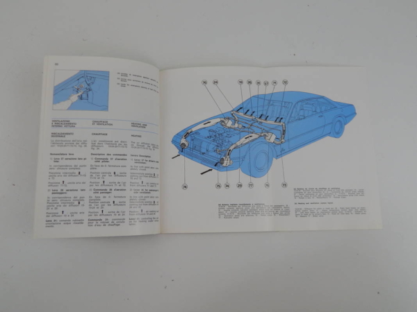 Ferrari 400 Complete Pouch & Manual Set