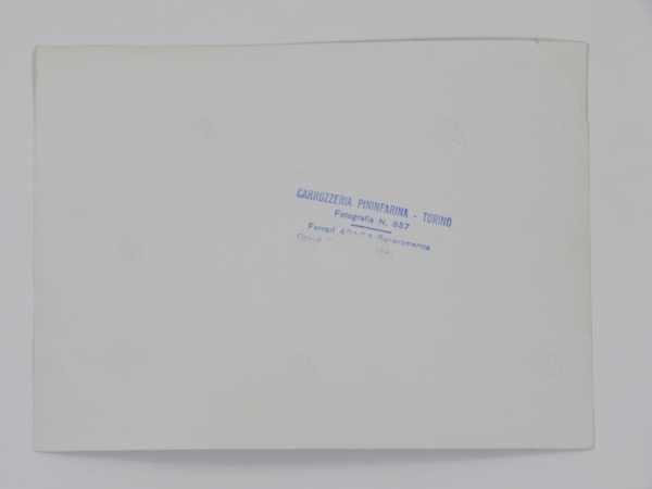 Ferrari 400 SA Pininfarina Press Photo