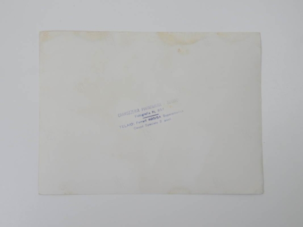 Ferrari 400 SA Press Photograph