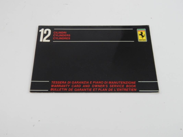 Ferrari 400 Complete Pouch & Manual Set