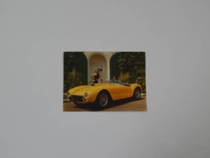 Ferrari 410 SA 375 MM Postcard Pamphlet Brochure