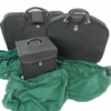Ferrari 456 GT 3-Piece Schedoni Leather Luggage Set