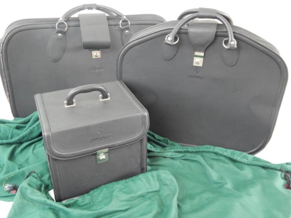 Ferrari 456 GT 3-Piece Schedoni Leather Luggage Set
