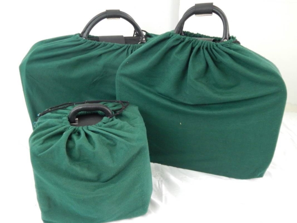 Ferrari 456 GT 3-Piece Schedoni Leather Luggage Set