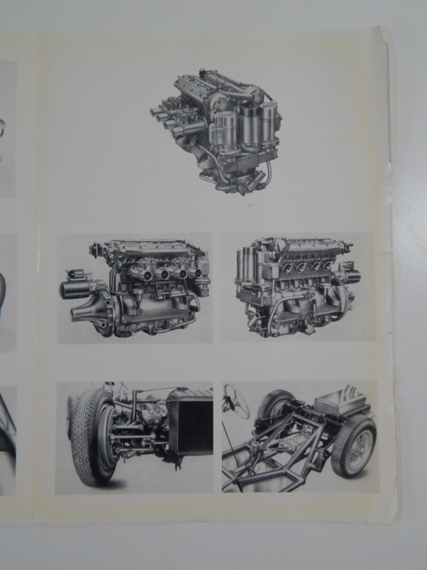Rare 1950s Ferrari 500 Mondial Scheda di Omologazione Homologation Sheet