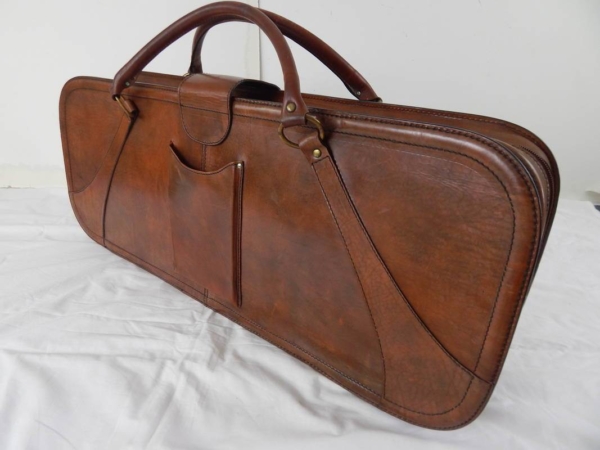 Complete Ferrari 512BB Schedoni Leather Luggage Set