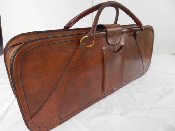 Complete Ferrari 512BB Schedoni Leather Luggage Set