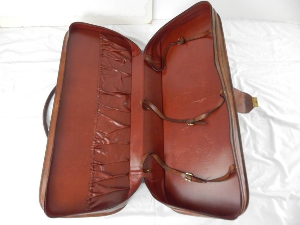 Complete Ferrari 512BB Schedoni Leather Luggage Set