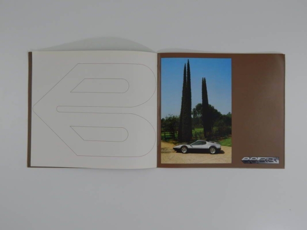 Ferrari 512BBi Sales Brochure