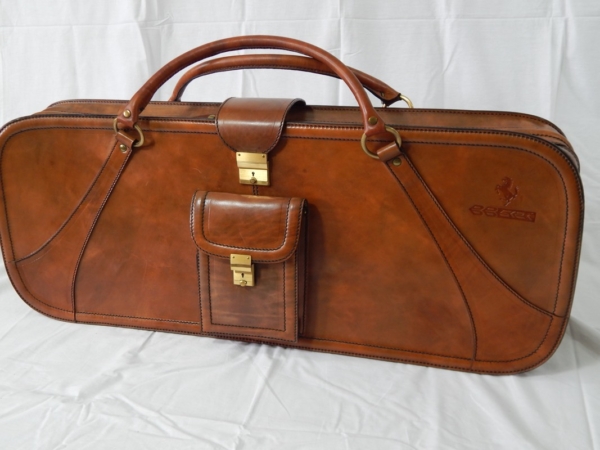 Ferrari 512BBi Complete 2 Piece Leather Luggage Set