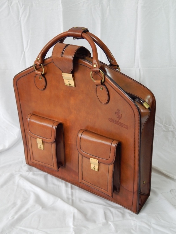 Ferrari 512BBi Complete 2 Piece Leather Luggage Set