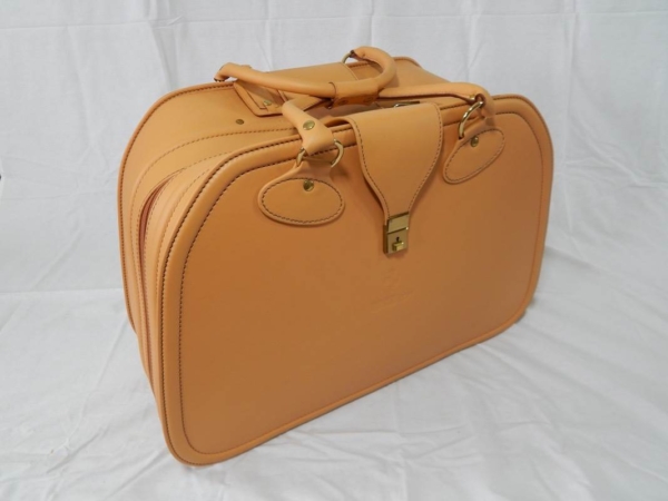 Ferrari 512TR Complete 5 Piece Schedoni Leather Luggage Set