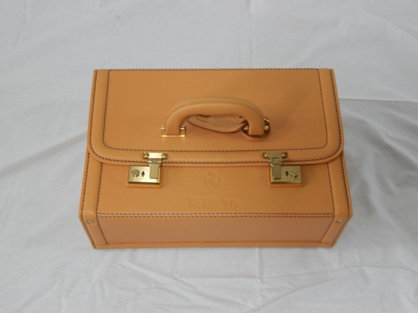 Ferrari 512TR Complete 5 Piece Schedoni Leather Luggage Set