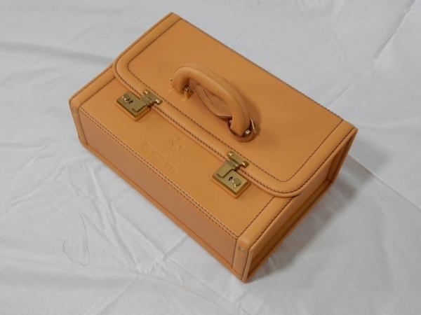 Ferrari 512TR Complete 5 Piece Schedoni Leather Luggage Set