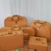 Ferrari 512TR Complete 5 Piece Schedoni Leather Luggage Set