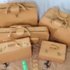 Ferrari 512TR Complete 5 Piece Schedoni Leather Luggage Set