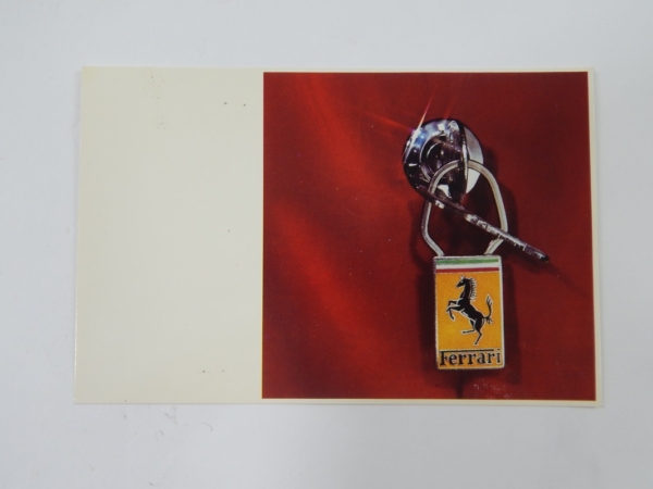 Ferrari A.E. Lorioli Key Fob Sales Brochure
