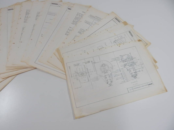 Ferrari Blueprint Sheets