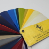 Ferrari Carrozzeria Scaglietti Paint Sample Swatch 1970s