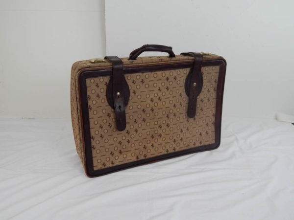 Ferrari Cavallino Print Complete Luggage Set 1970s 1980s