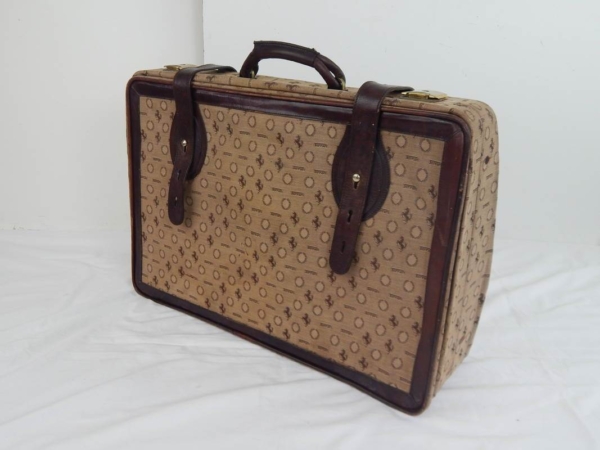 Ferrari Cavallino Print Complete Luggage Set 1970s 1980s