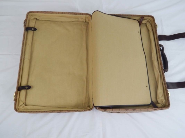 Ferrari Cavallino Print Complete Luggage Set 1970s 1980s