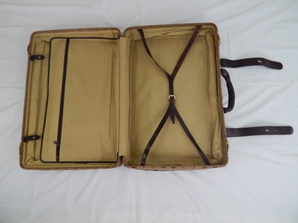 Ferrari Cavallino Print Complete Luggage Set 1970s 1980s
