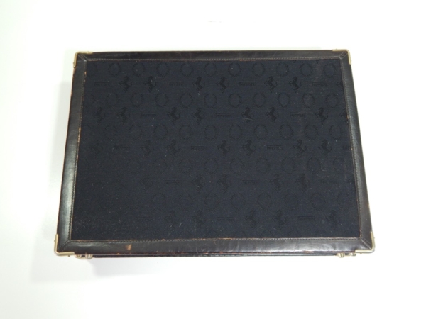 Ferrari Cavallino Print 1980s Briefcase