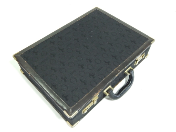 Ferrari Cavallino Print 1980s Briefcase