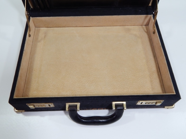 Ferrari Cavallino Print 1980s Briefcase
