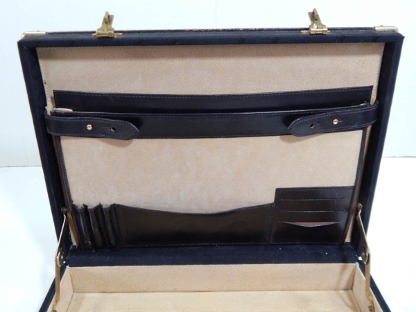 Ferrari Cavallino Print 1980s Briefcase