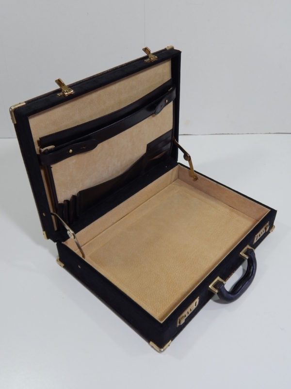 Ferrari Cavallino Print 1980s Briefcase