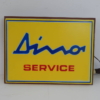 Ferrari 206 246 Dino Service Illuminated Sign 1970s