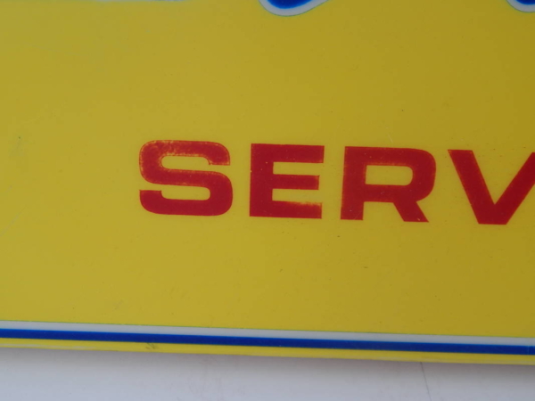 Ferrari 206 246 Dino Service Illuminated Sign 1970s