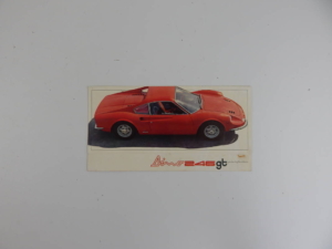 Ferrari 246 GTS Brochure 1973