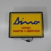 Ferrari 206 246 Dino Illuminated Parts & Service Sign 1970s