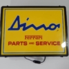 Ferrari 206 246 Dino Illuminated Parts & Service Sign 1970s