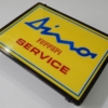 Ferrari 206 246 Dino Illuminated Service Sign 1970s