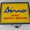 Ferrari 206 246 Dino Illuminated Parts & Service Sign 1970s