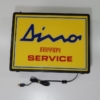 Ferrari 206 246 Dino Illuminated Service Sign 1970s