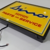 Ferrari 206 246 Dino Illuminated Parts & Service Sign 1970s