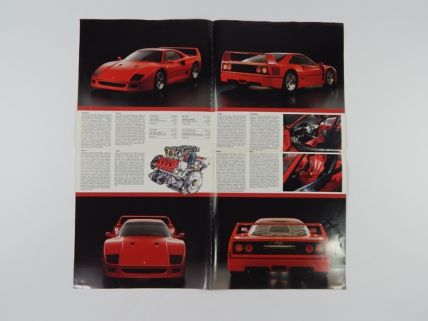 Ferrari F40 Sales Brochure