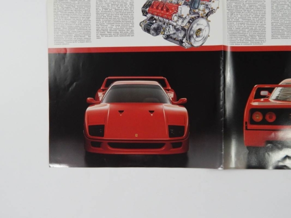 Ferrari F40 Sales Brochure